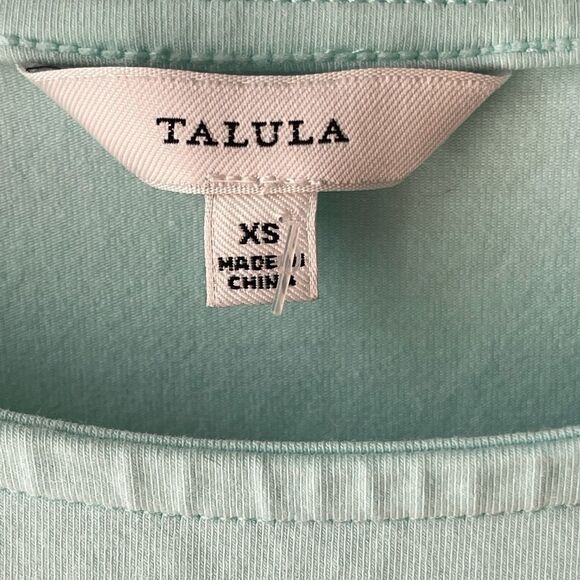 ARITZIA Talula Kanda light teal fit and flare mini dress size XS - Picture 6 of 10